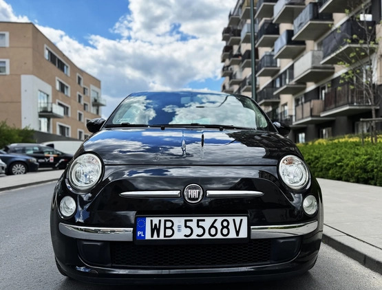 Fiat 500 cena 29999 przebieg: 134000, rok produkcji 2009 z Warszawa małe 407